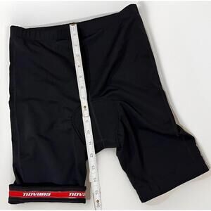 Novara Mens Cycling Shorts Size XL Black Padded Compression